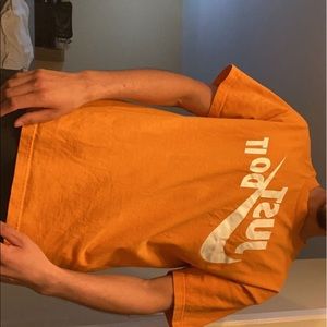 Orange Nike t shirt